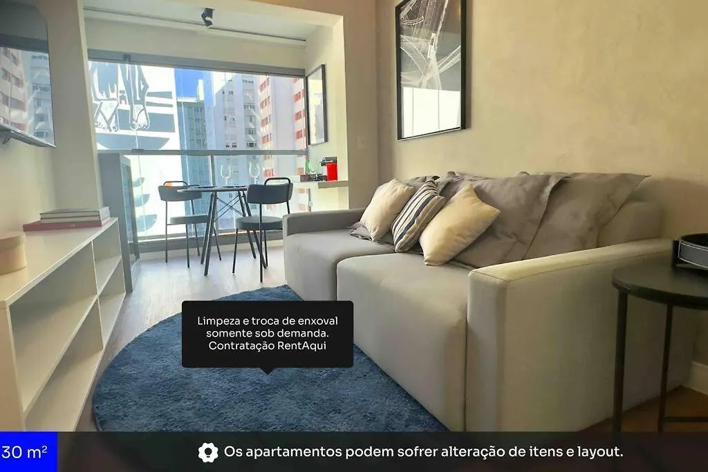 041 - Rentaqui Parkside Jardim Paulista Comfort São Paulo 0*,  Brazília