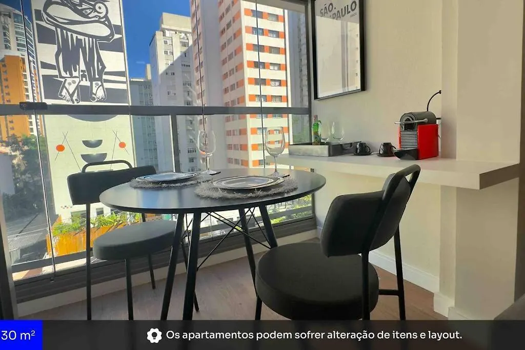 Apartment 041 - Rentaqui Parkside Jardim Paulista Comfort Sao Paulo
